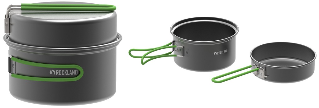 Naczynia Turystyczne Rockland Travel Duo Anodized