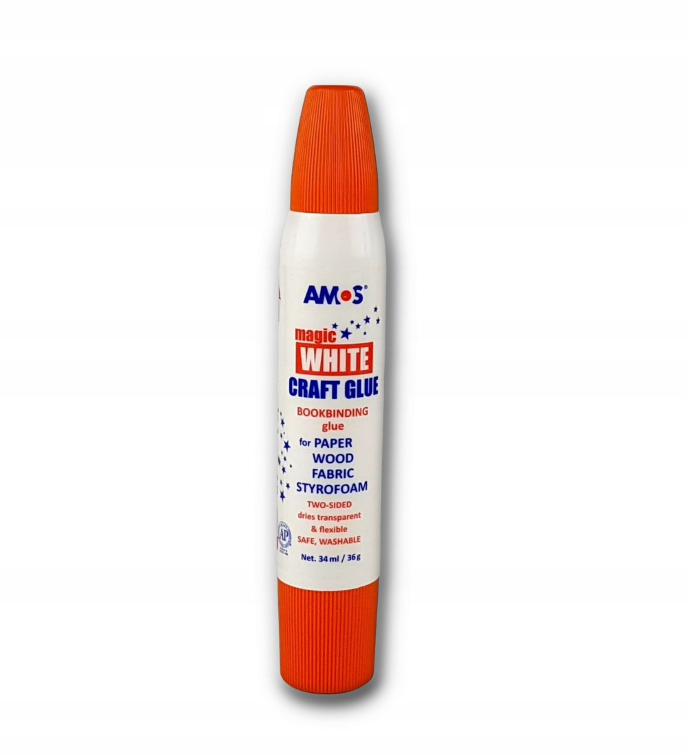 

Klej w płynie znikający magiczny Amos Magic 34ml