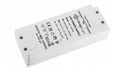 Zasilacz do żarówek LED TAŚM 240V/12V 54 W