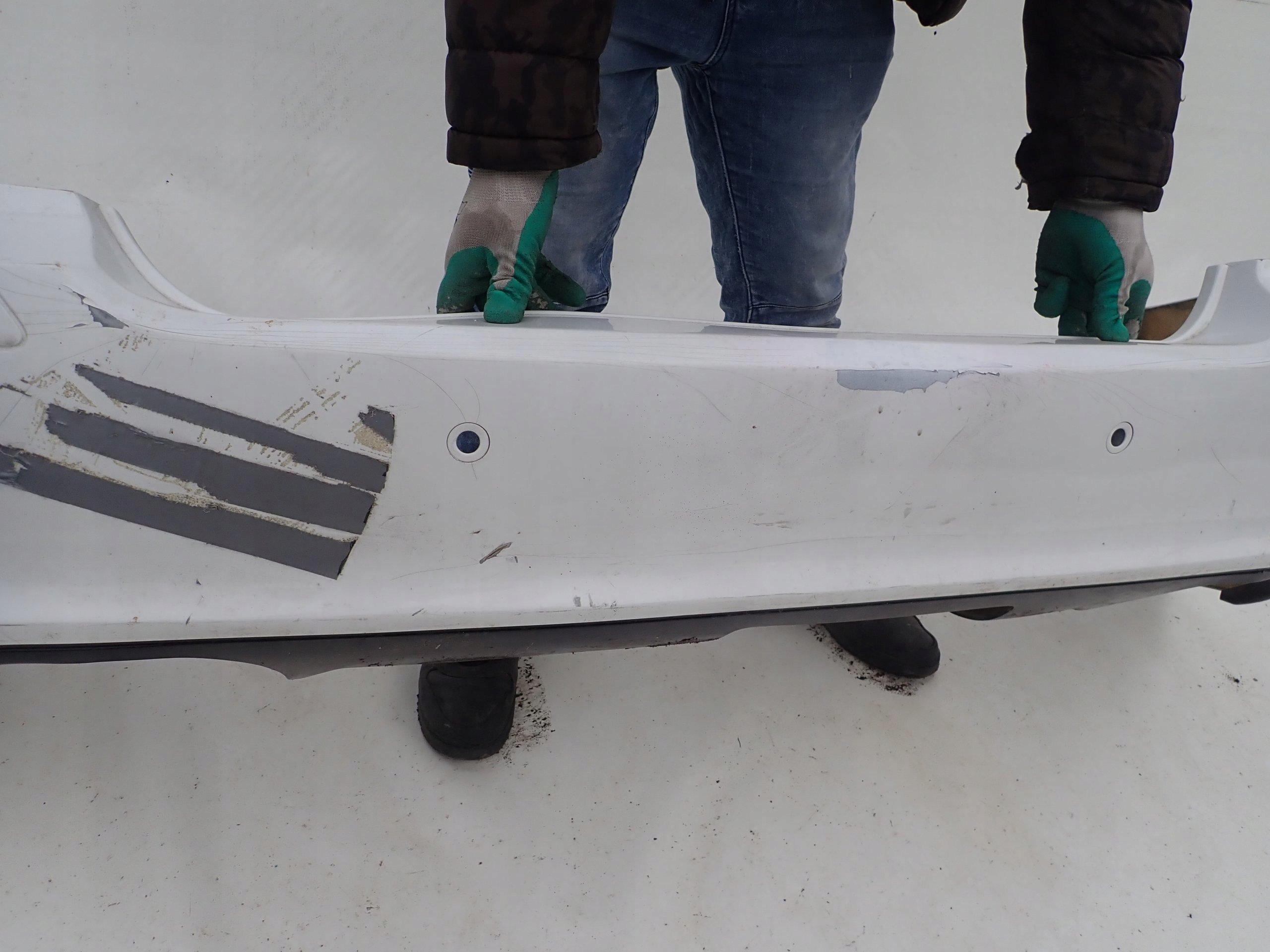 MERCEDES R-class 05-09 bumper rear part rear PDC towing