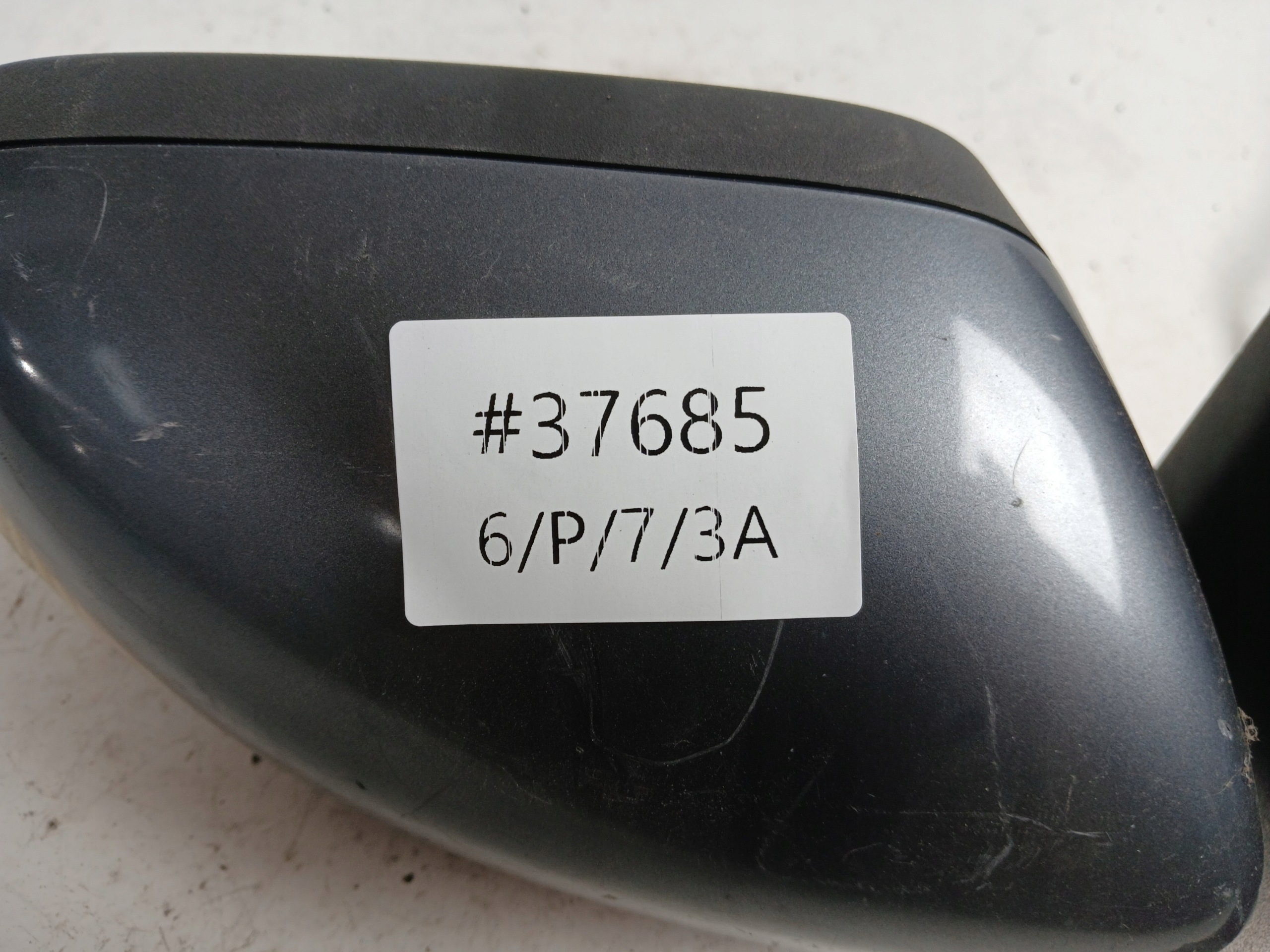 VOLVO S40 II mirror right 6 PIN SZARE