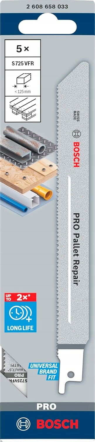 Bosch Pilový List Pro Pilu Ocasku S725VFR D/palet 5 ks