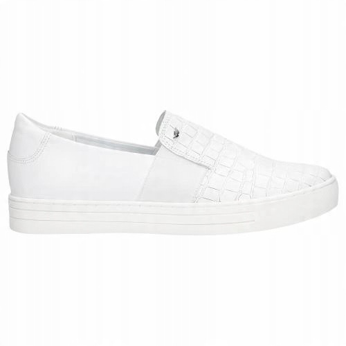 

Buty Wojas Półbuty damskie skóra białe r. 40