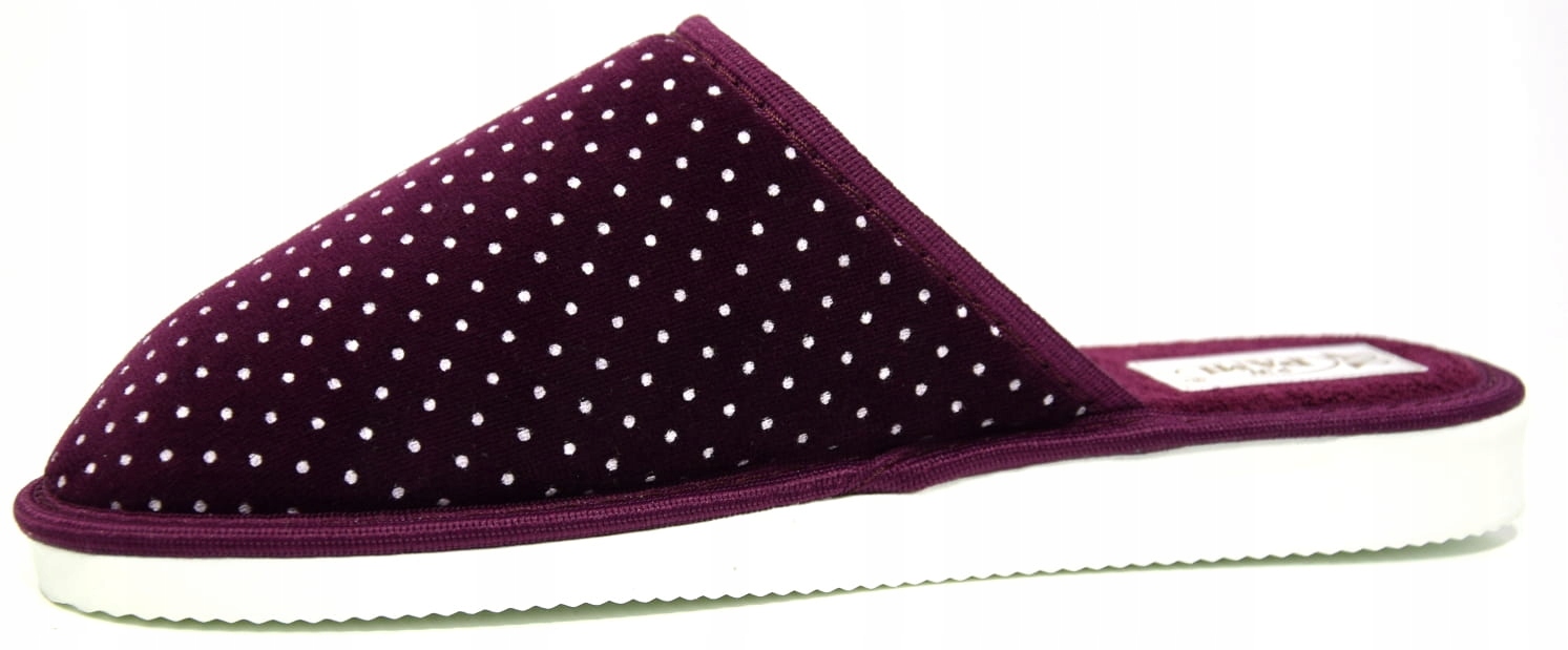 KAPCIE DOMOWE PAMI DAMSKIE BORDOWE MIĘKKIE 089 R36 EAN (GTIN) 20356200