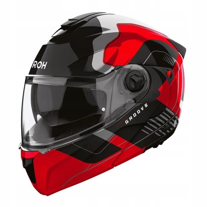 Prilba Airoh Specktre Groove Red Gloss červená sivá čierna Darčeky