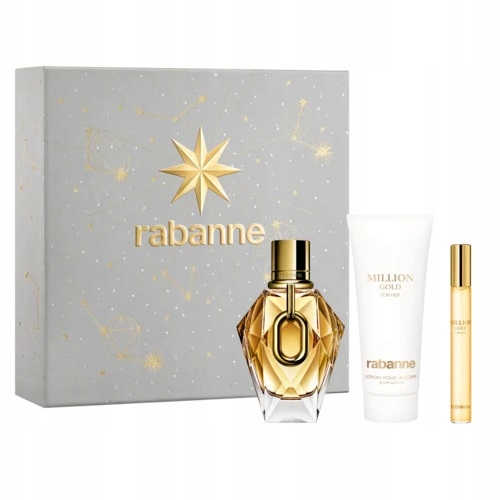 Rabanne Million Gold Edp 90 ml Sprej 10 ml Sprej Tělový Balzám 100 ml