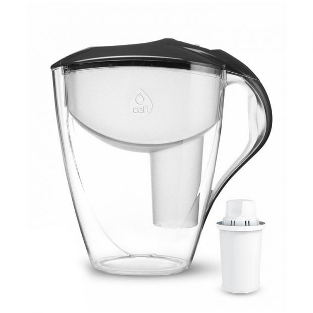 Dzbanek filtrujący Dafi Astra 3 l przezroczysty srebrny szary