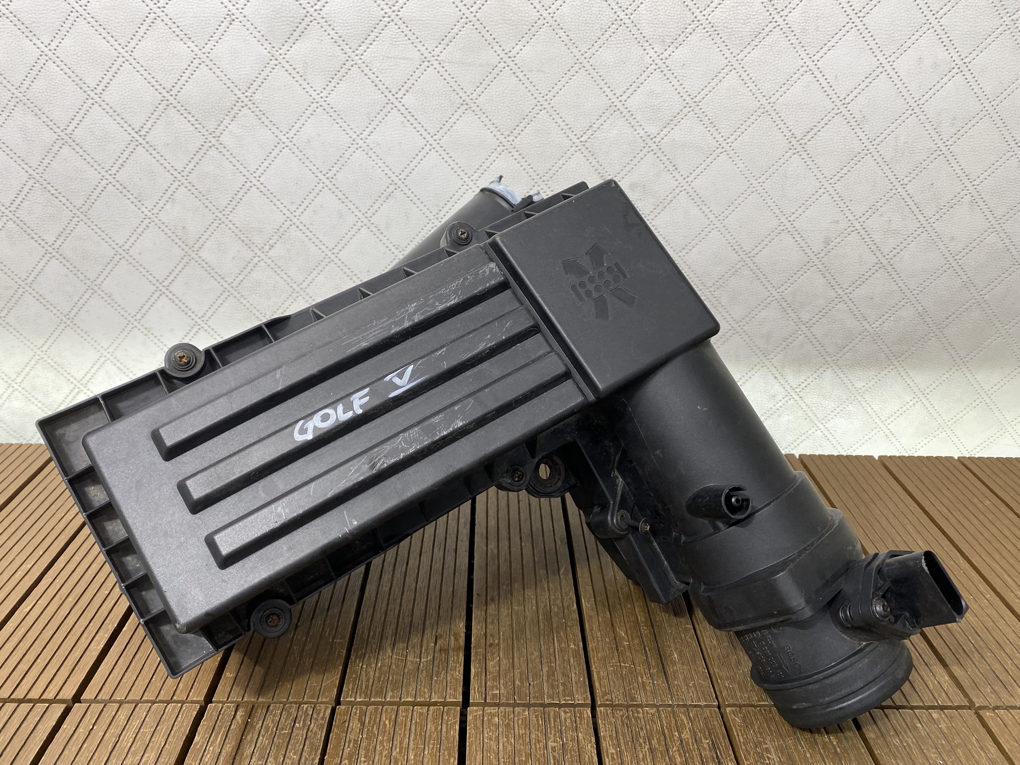 VW GOLF V 03-08 2.0 TDI Gehäuse filter luft 3C0129607AQ OE