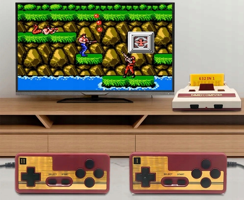 Gra Telewizyjna Konsola Retro Kartridż 500Gry 2 Pady AV prezenty dla dzieci Kod producenta 00057D1