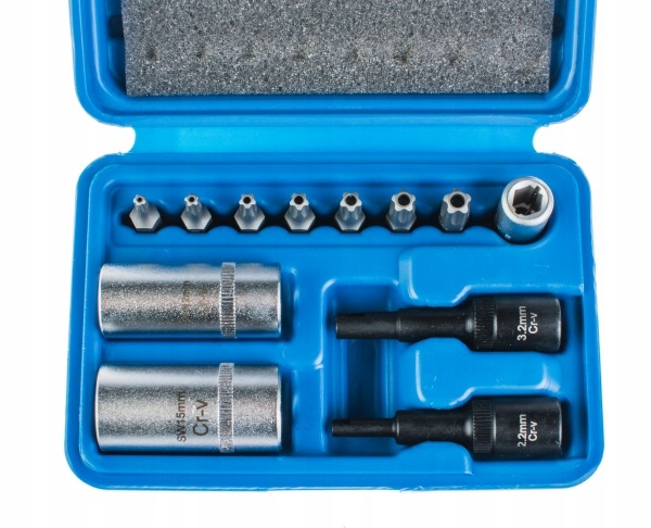 ROOKS ZESTAW KLUCZY DO ZAWORÓW KLIMATYZACJI 12 CZ Marka Rooks