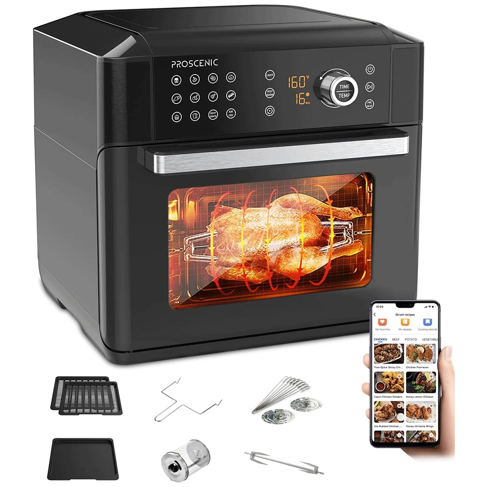 Proscenic T31 Frytkownica beztłuszczowa Air Fryer 15L 1700W Rożen Grill
