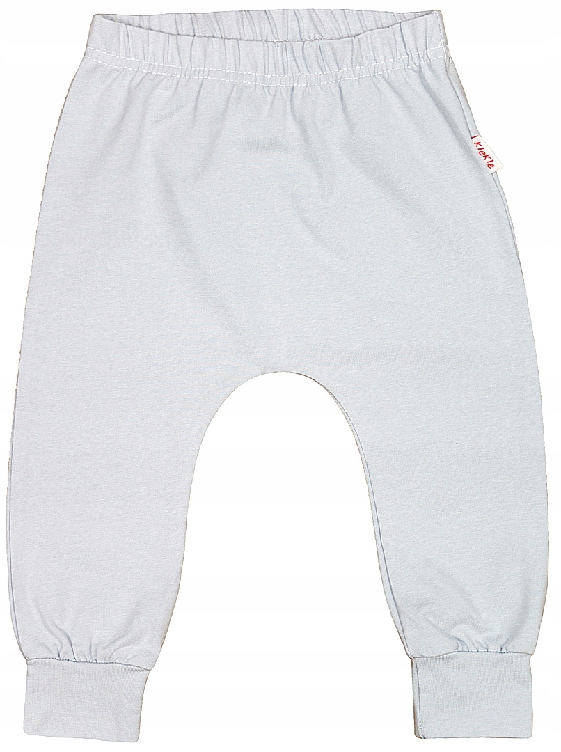 SPODNIE spodenki BAGGY Elastyczne Popiel r 92 KLEKLE