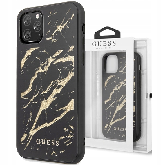 

Etui do iPhone 11 Pro Max, Guess Glitter M G case