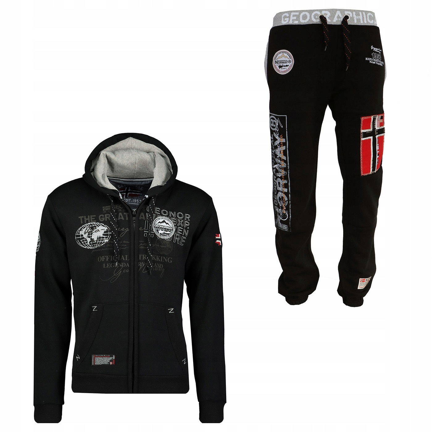 Geographical Norway souprava pánská Goresun/myer 7XL černá