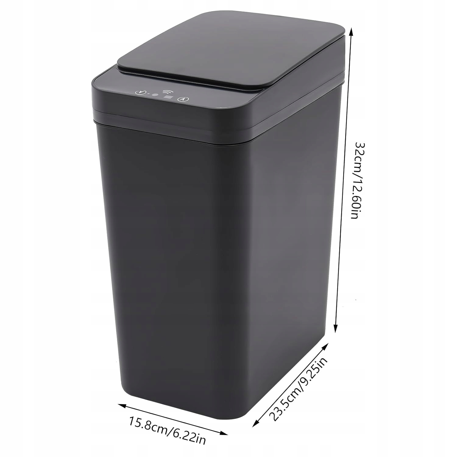 Levně Inteligentní Koš Na Odpadky Bezdotykový Automatický Senzor Pohybu 12 L