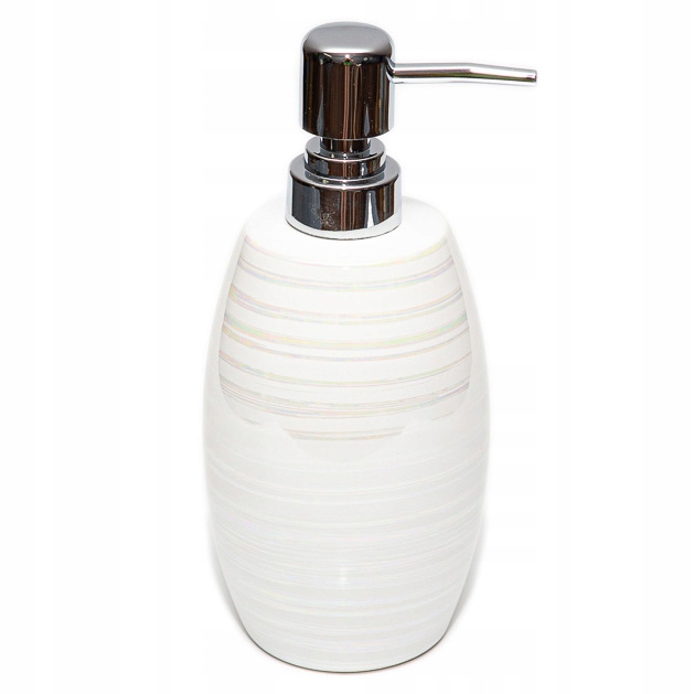 

Dozownik do mydła ceramiczny błyszczące refleksy