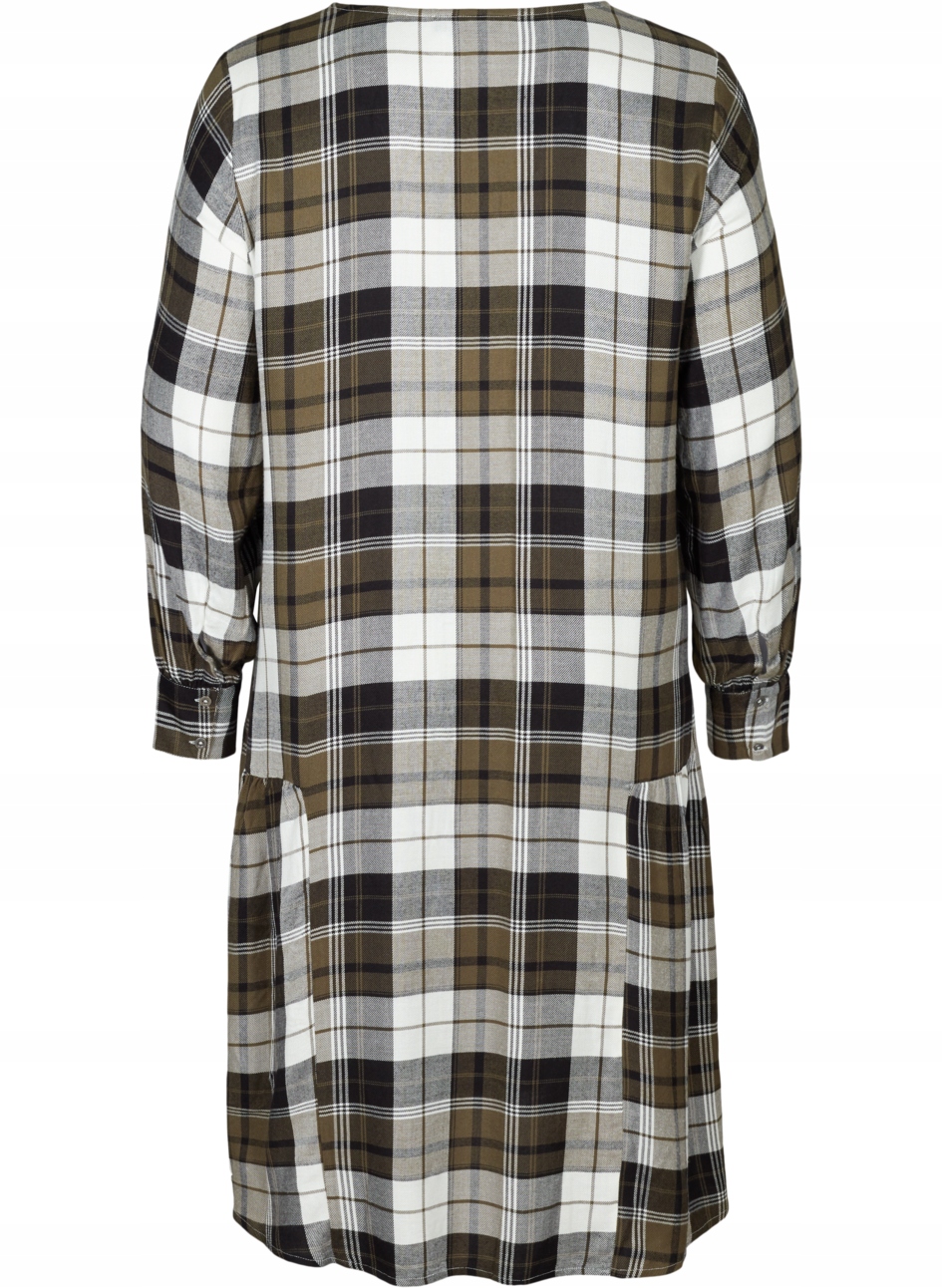 ZZ3 ZIZZI SUKIENKA W KRATKĘ ODCINANA 46 48 Rozmiar 46