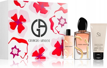 Giorgio Armani Si Intense Edp 100ml Edp 15ml balsam 50ml Zestaw
