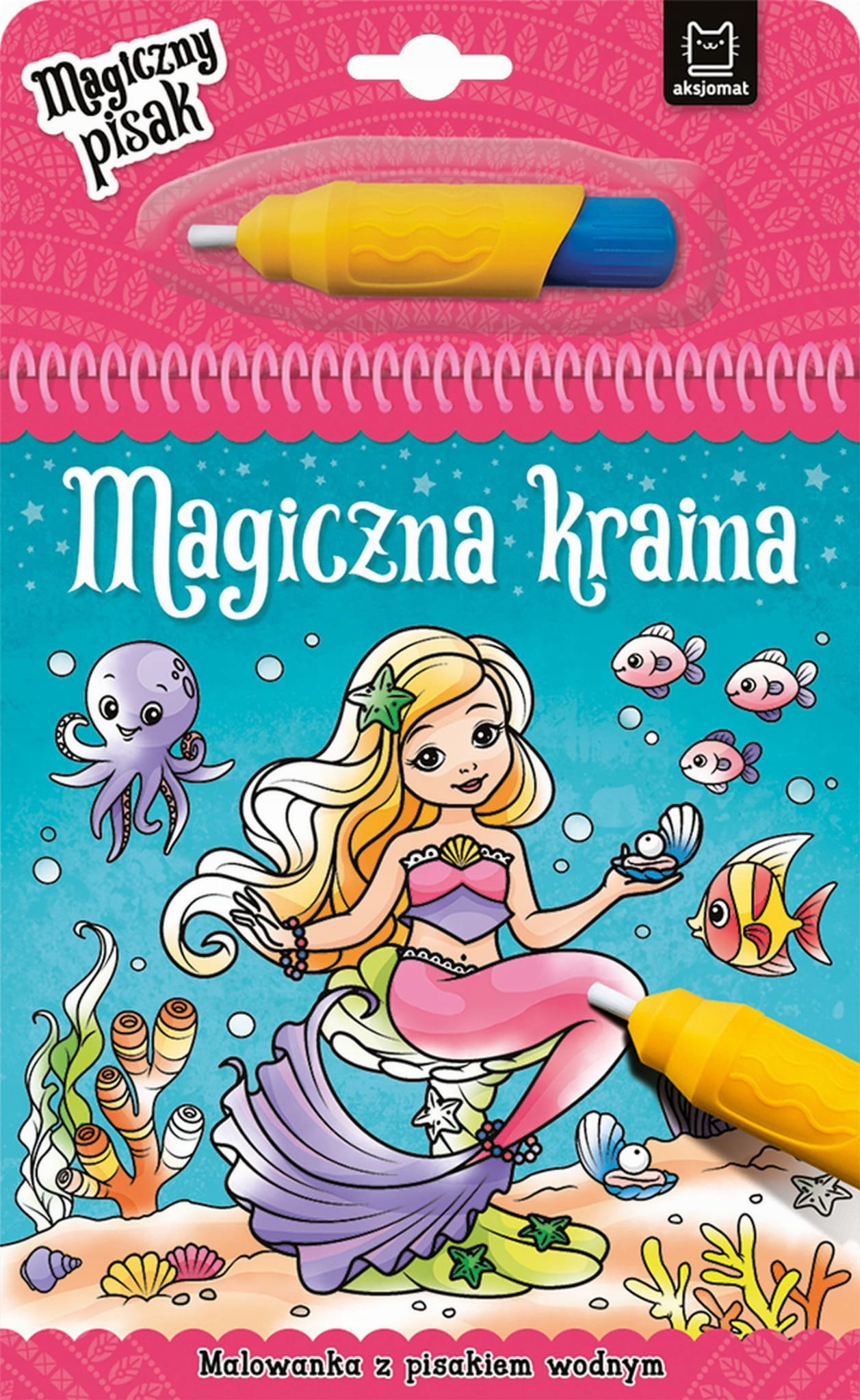 Magiczna Kraina. Malowanka Z Pisakiem Wodnym