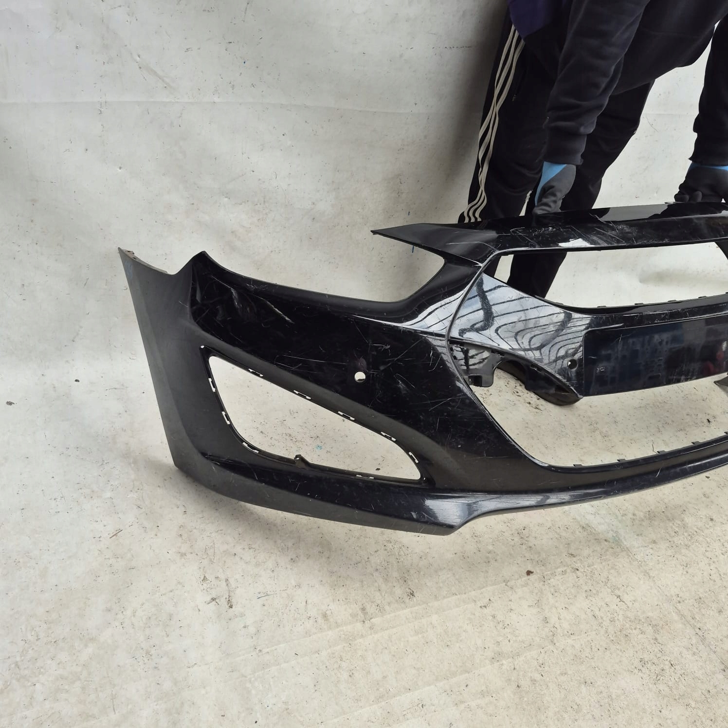 HYUNDAI I40 2011- bumper front front PDC