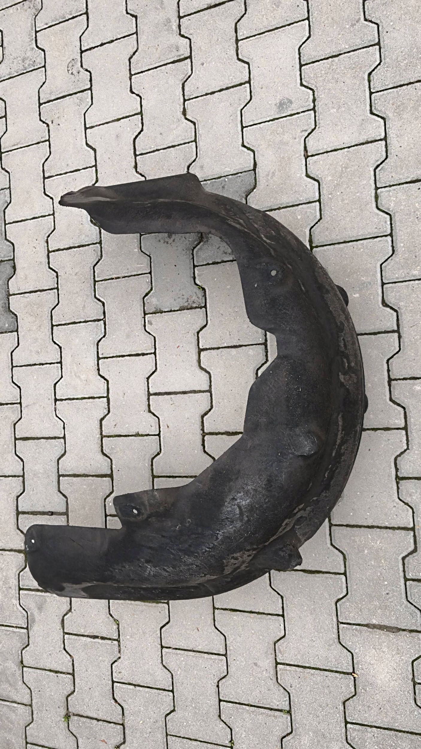 BMW 5 G30 G31 G38 7441181 mudguard rear. left KOMBI