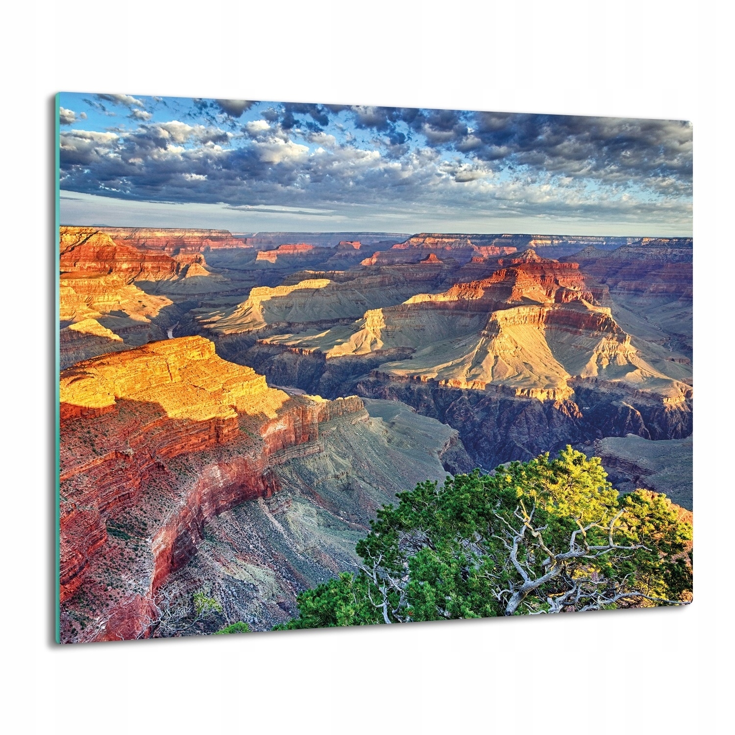 s foto deskou splashback Kaňon slunce barvy 60x52