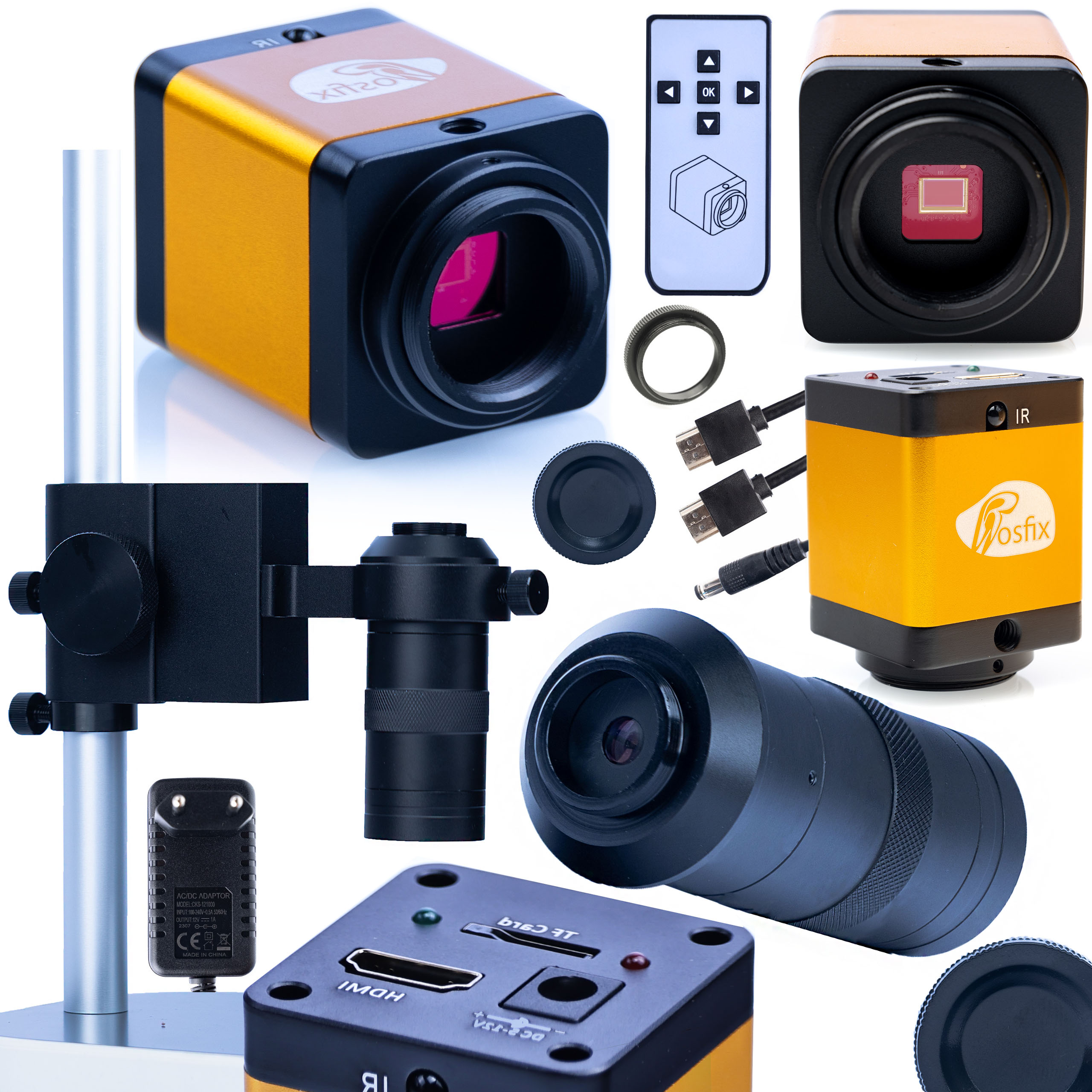 Mikroskop Pegasus Pro 12MP 3V1 Kamera Hdmi-tf Objektiv 100X