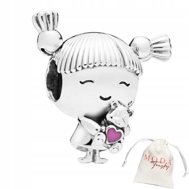 

Zawieszka Charms Dziewczynka do Pandora Srebro 925