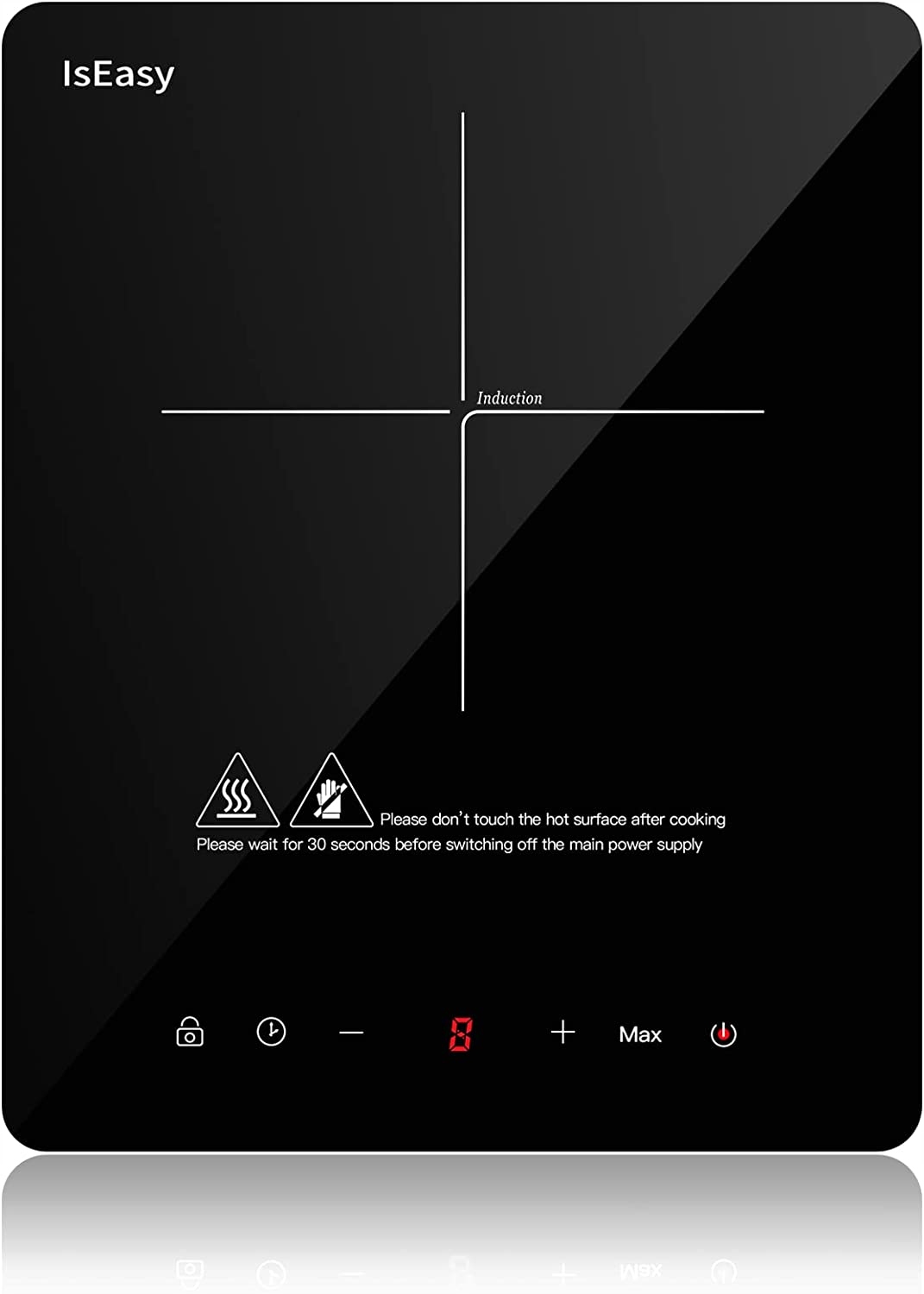 Płyta Indukcyjna Iseasy WQ-8010 Przenośna Kuchenka 2100W