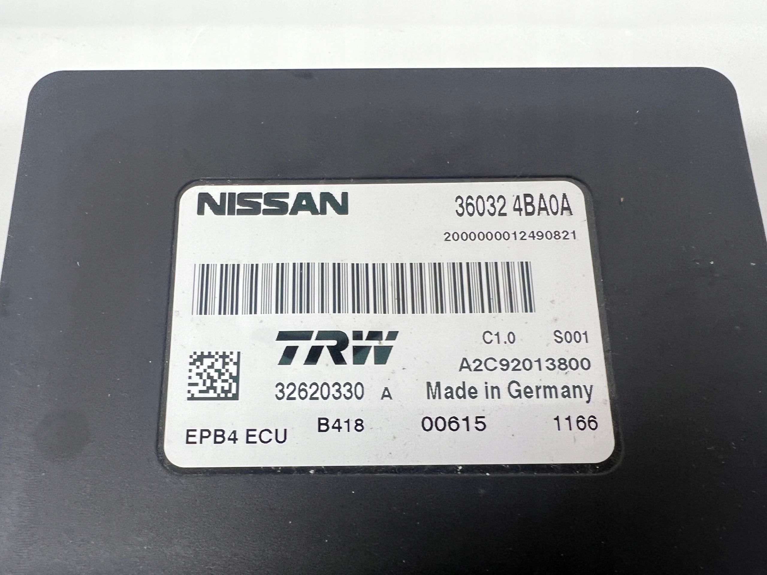 Nissan X-TRAIL T32 module freins 360324BA0A