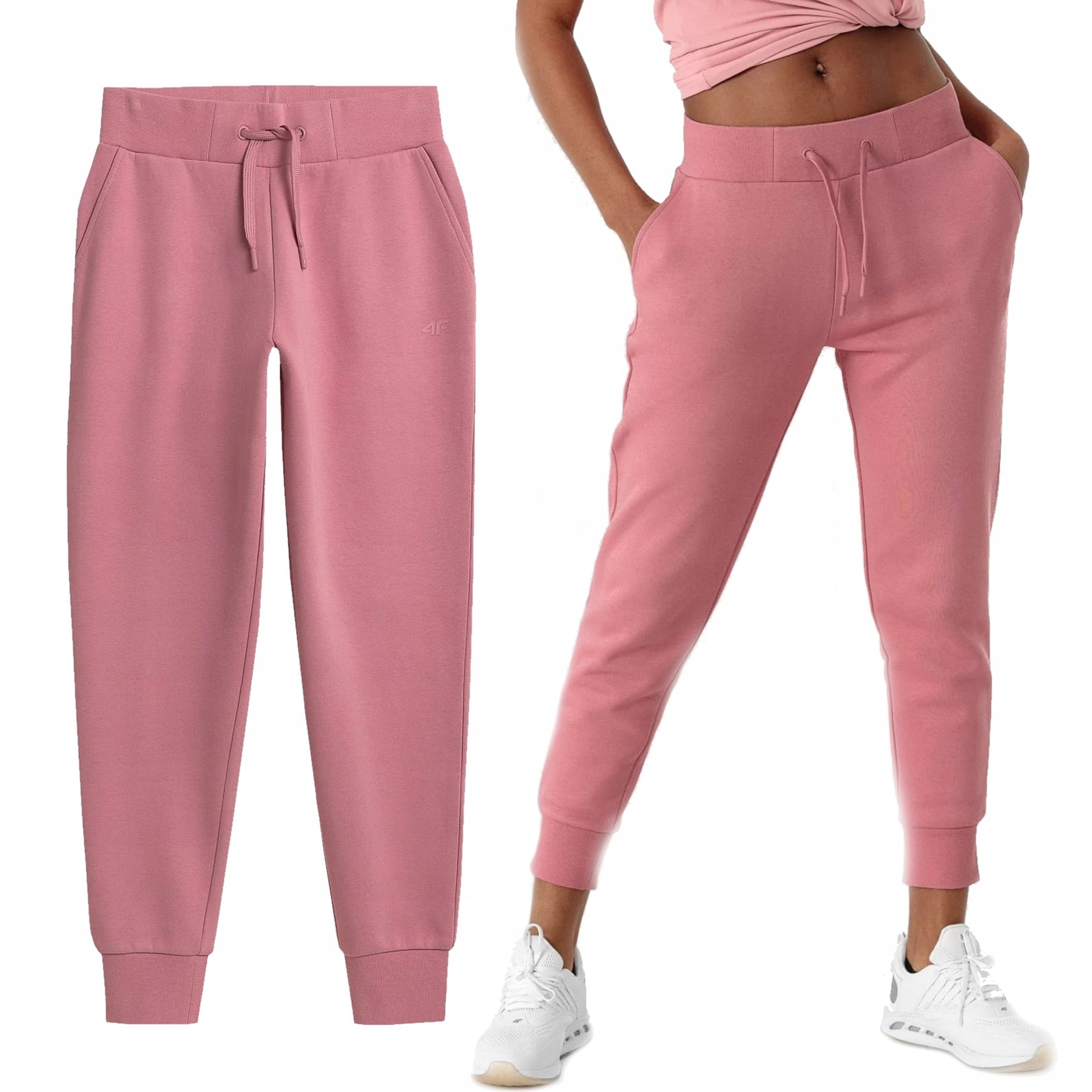 

Spodnie Damskie 4F SPDD351 Dresy Różowe L