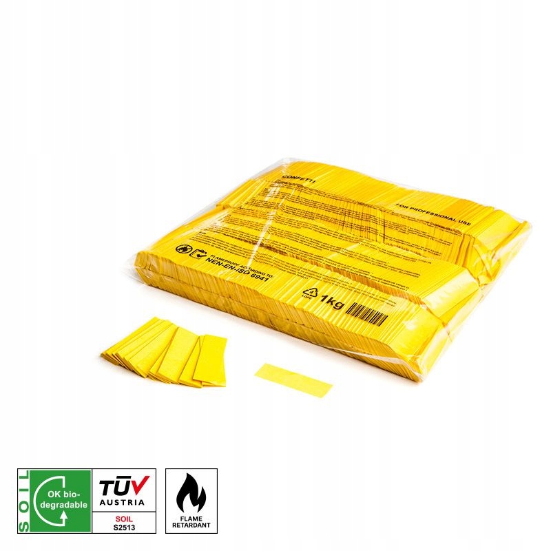 KONFETTI ŻÓŁTE DO MASZYN MAGIC FX CONFETTI 1KG