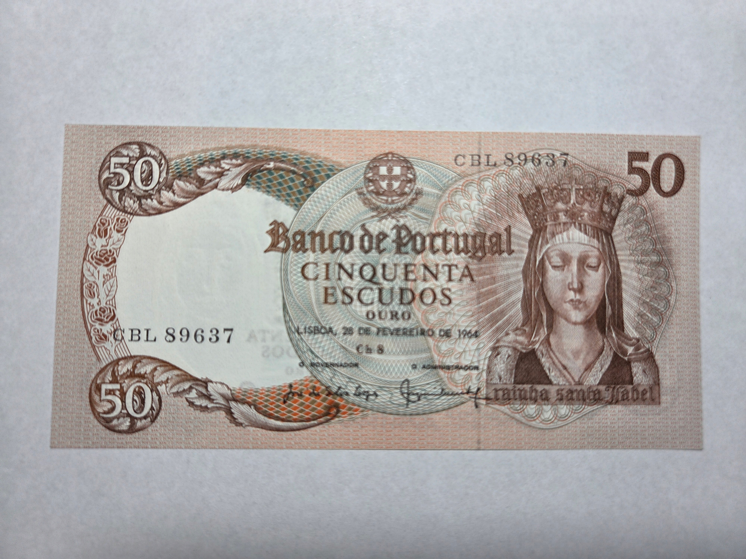 Portugalia 50 escudos 1964 rok -NRB0567