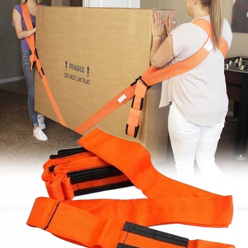 PASY TRANSPORTOWE DO PRZENOSZENIA MEBLI WYTRZYMAŁE PRZEPROWADZKI + GRATIS