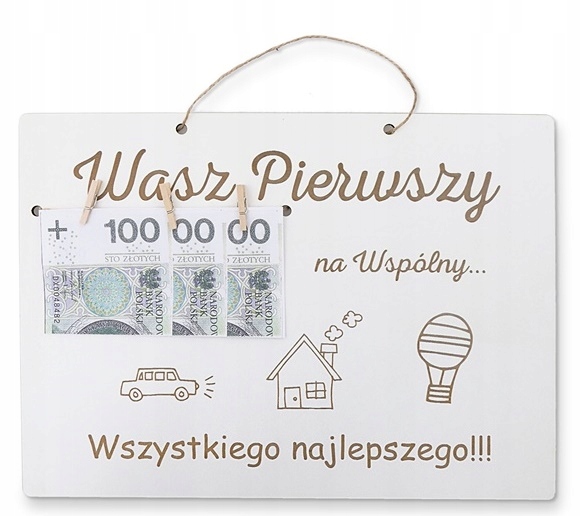 

Tablica z pieniędzmi - Wasz pierwszy milion