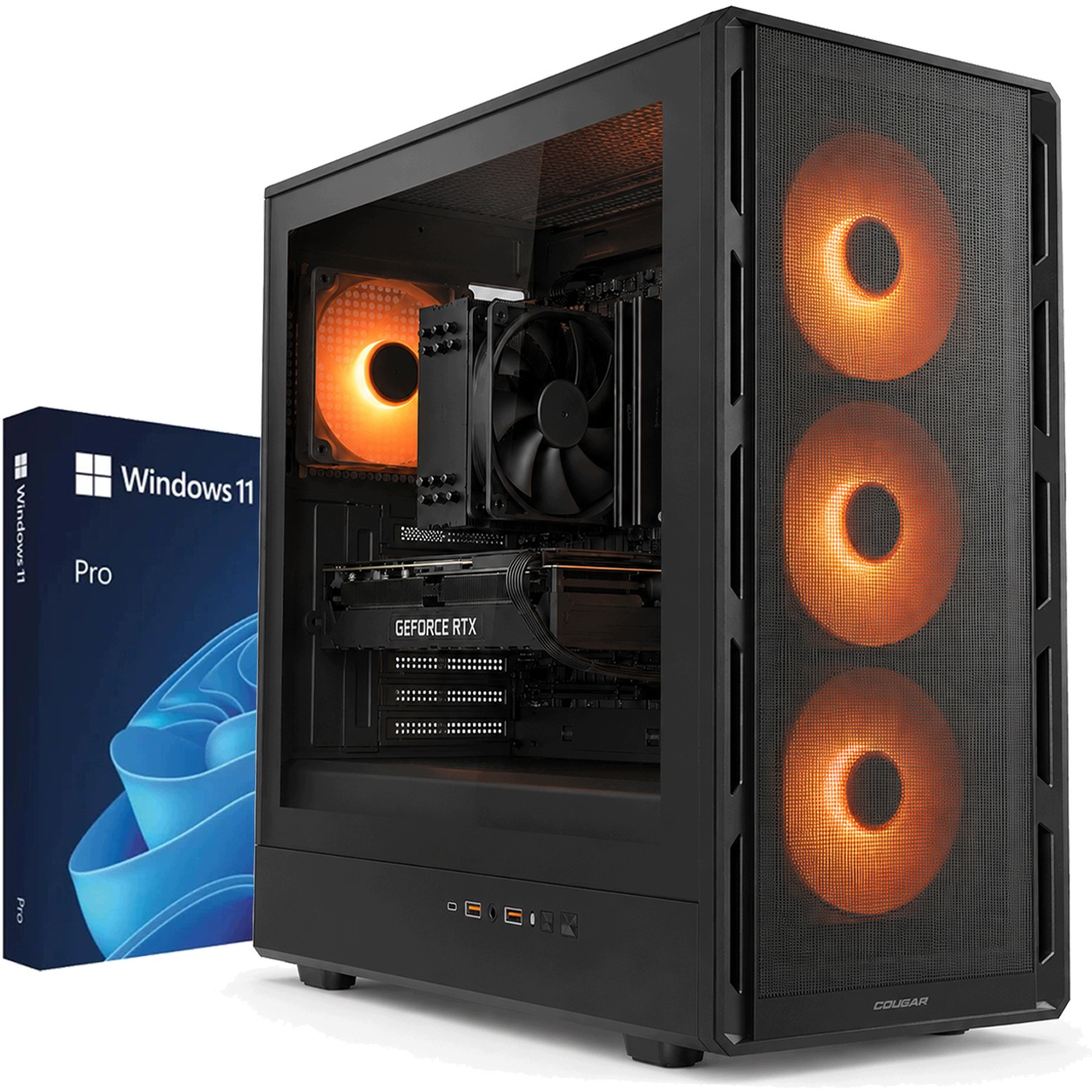 Počítač Ryzen 5 5500 64GB 2TB Rtx 5070 Win11