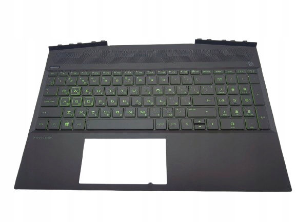Palmrest Klawiatura Hp Pavilion Gaming 15-DK Led Zielone Rus