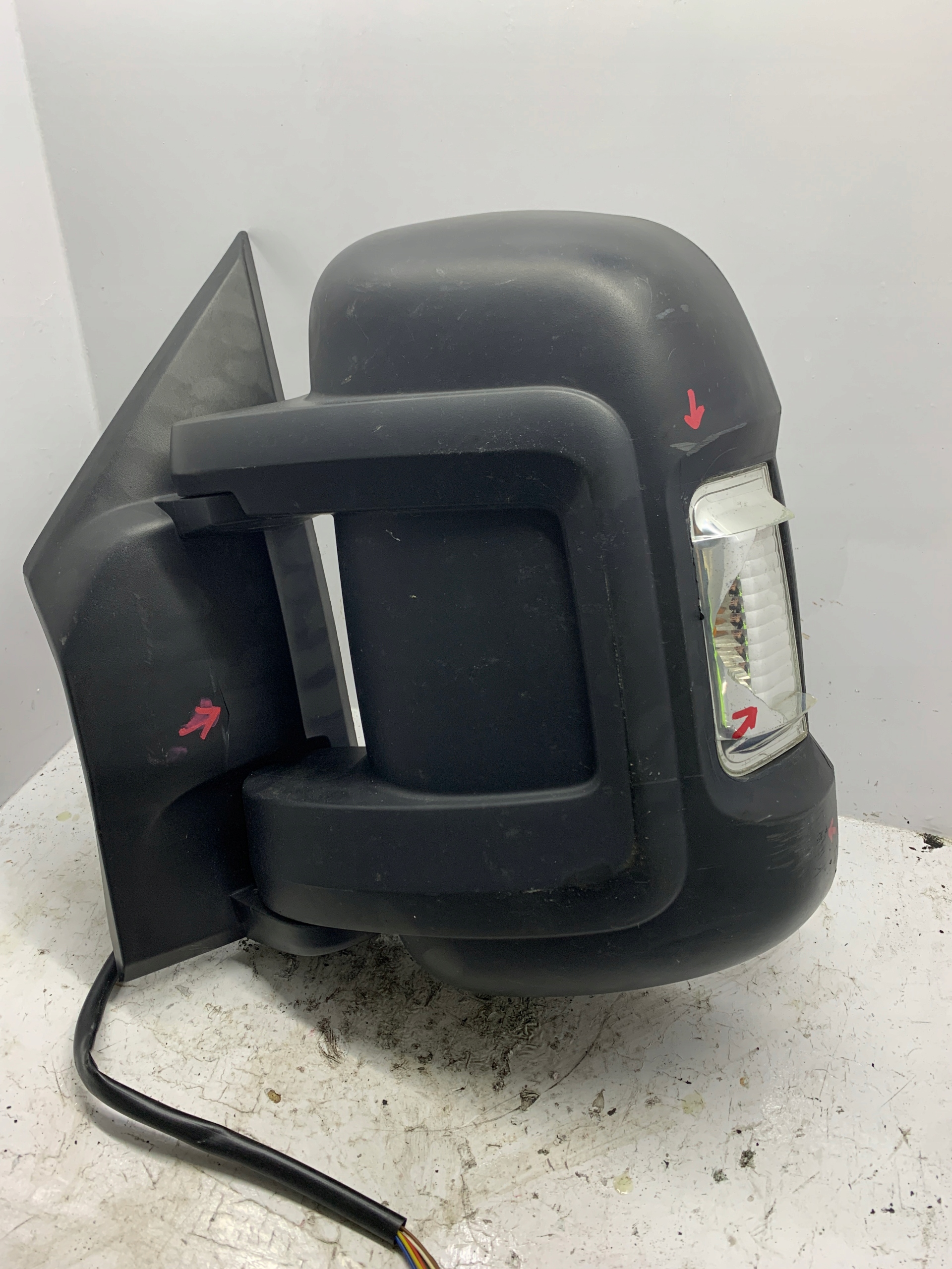 mirror exterior left 8 PIN PEUGEOT BOXER II (2006-2014)