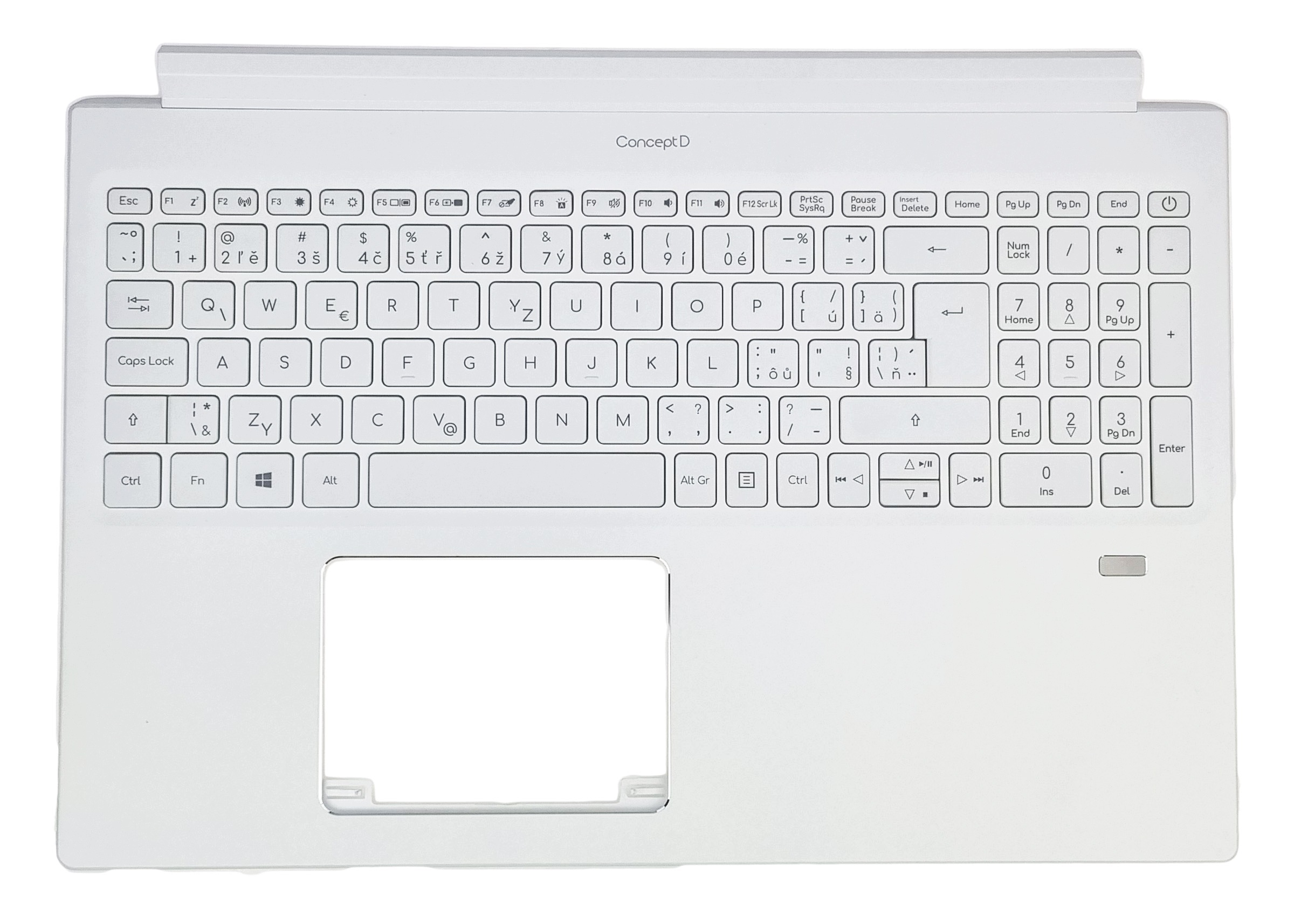Nová Krytka Klávesnice Pre Notebook Acer Conceptd CN315-71, Česká