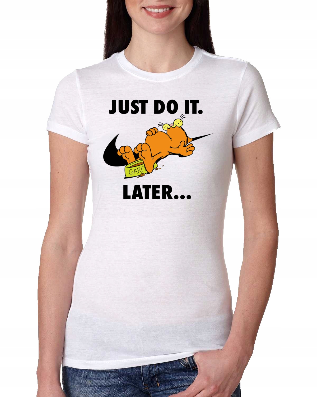

Damska Koszulka Garfield Just Do It L 0768