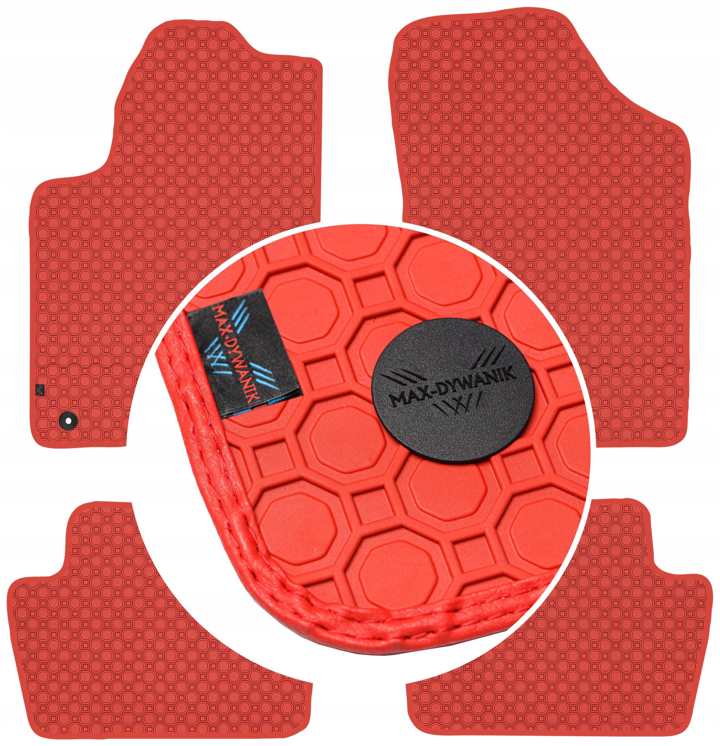 Citroen C4 I 2004-2010 Koberce Červené