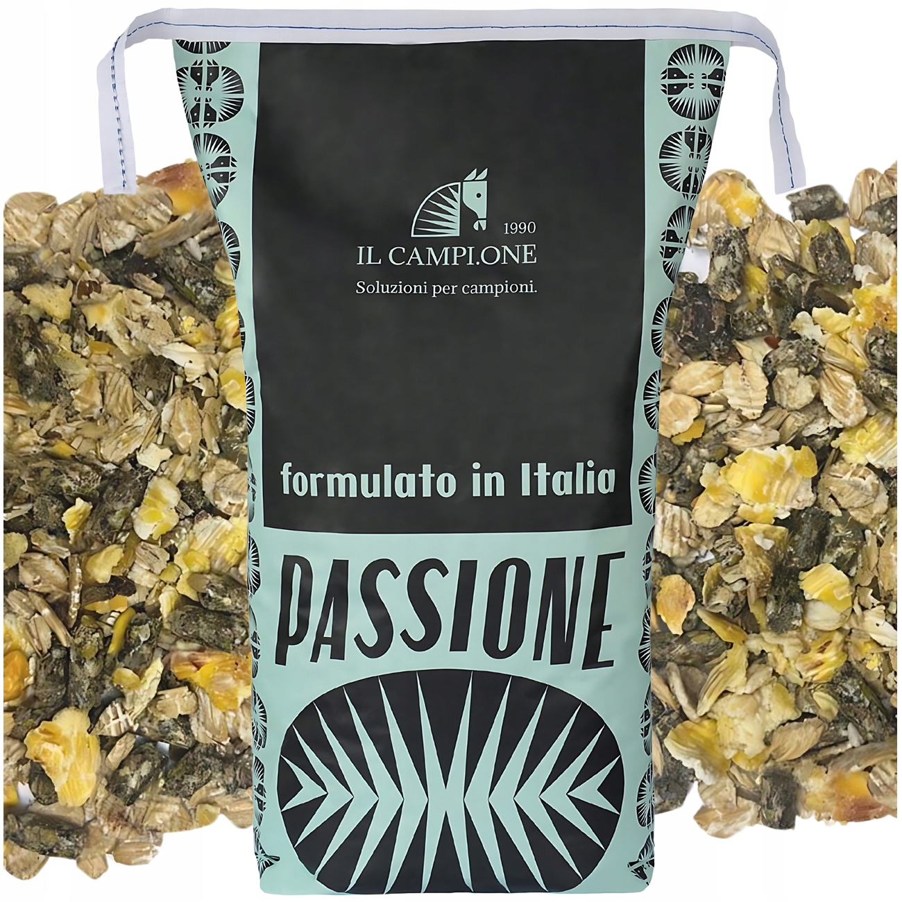 Wysokoenergetyczne Musli Dla Koni Bez Owsa IL Campione 226p Olej Sojowy