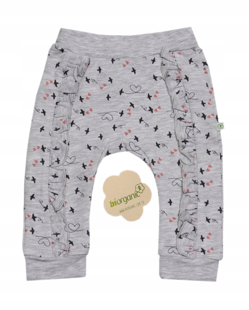 

Spodnie dresowe niemowlęce 62 Pumpy Biorganic