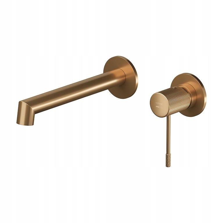 Podomítková umyvadlová baterie Cersanit Zen Měď Kartáčovaná S951-803