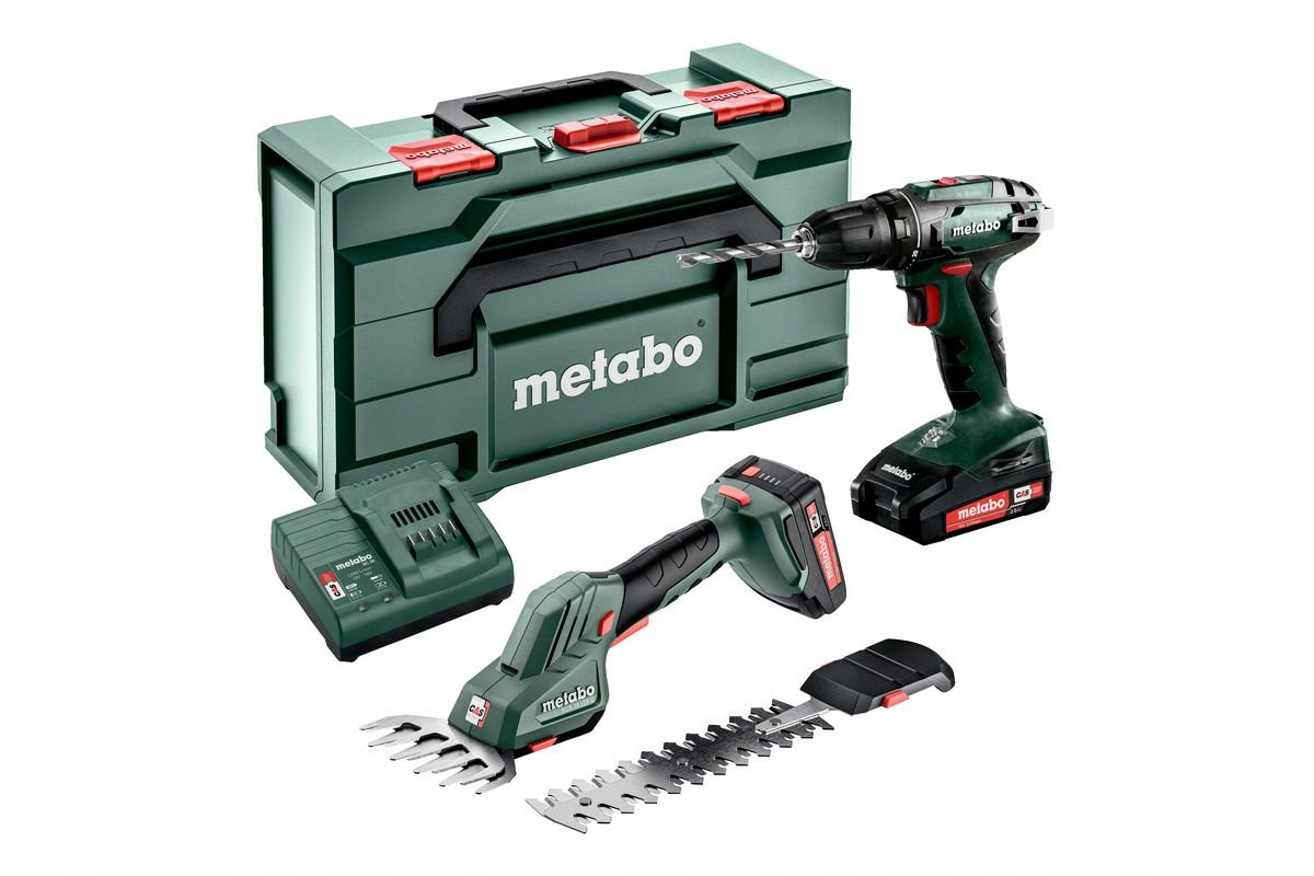 Metabo Zestaw Combo Wiertarka I Nożyce 18V 2.3.4