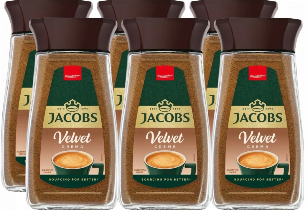 Kawa rozpuszczalna Jacobs Velvet 6x200g