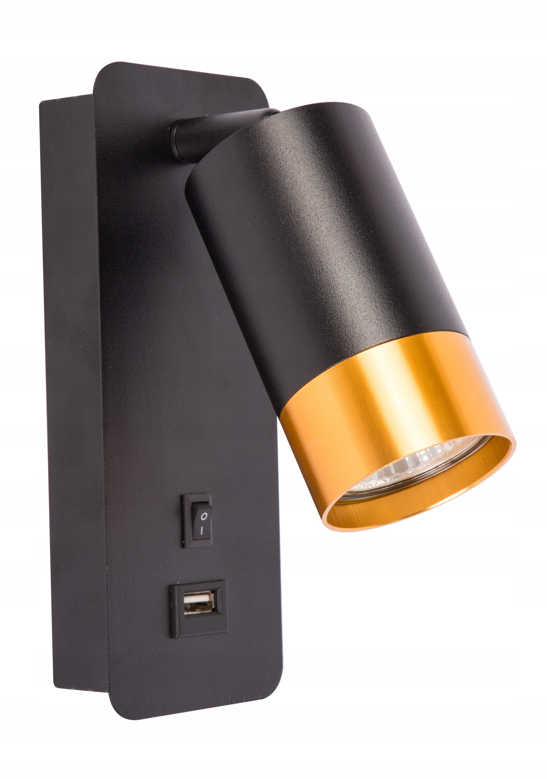 Nástěnná lampa Nuo s vypínačem, Usb nabíječka, nástěnné Led lampy