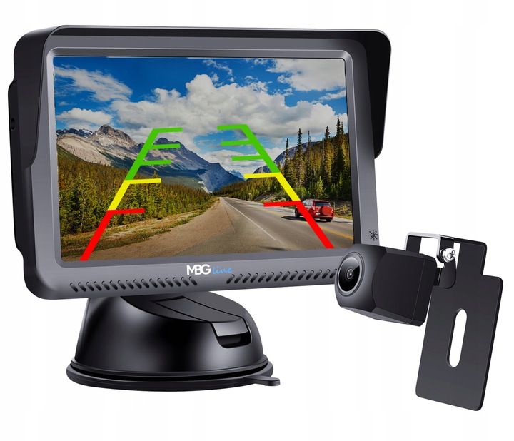 КОМПЛЕКТ КАМЕРИ ЗАДНЬОГО ВИДУ МОНІТОР АВТОБУС ВАН AHD IPS BO5