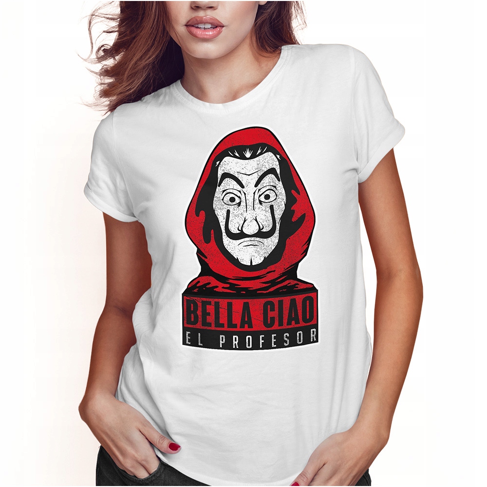 

Jakość Koszulka La Casa De Papel Roz. XL Wzory