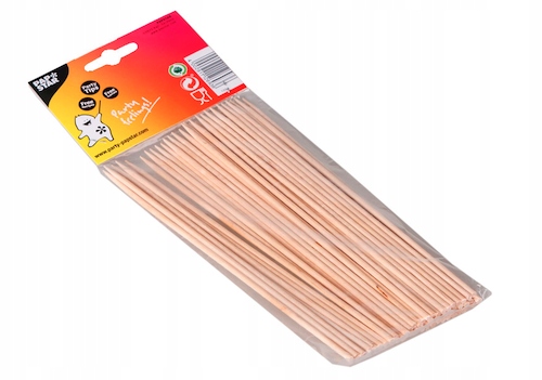 

Patyki szaszłykowe drewniane grill 20cm 50 szt